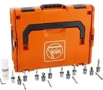 Fein Gewindebohrer-Set Typ B DIN 352 ISO 13 M6 / M8 / M10 / M12 in L-Boxx -