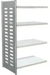 Design-Regal M2 Regalfeld BXHxT 1000x1800x600mm 4 B&ouml;den alusilber/lichtgrau