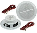 ChiliTec wasserfeste Au&szlig;en-Lautsprecher CT-50 8 Ohm, 5, 80W, 100Hz-20KHz, PAAR
