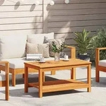 vidaXL Couchtisch 90x50x45 cm aus massivem Akazienholz