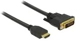 Delock - Adapterkabel - HDMI m&auml;nnlich bis DVI-D m&auml;nnlich