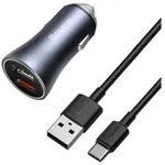 Quick Charger Auto Ladeger&auml;t 2x USB 40 W Quick Charge SCP FCP AFC + USB - USB Typ C