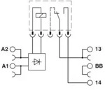 Phoenix Contact Relaissockel PLC-BPT- 24UC/ 1/ACT