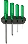 Schraubendreher-Satz 4-teilig PZ im Wandhalter Classic PB Swiss Tools