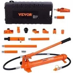 VEVOR Hydraulischer Wagenheber Luftpumpe 12 t, Lufthydraulischer Heber 135 mm...