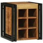 vidaXL Weinregal 34,5x35x39 cm Massivholz Akazie