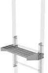 Ausstiegstritt B 520 mm Spaltma&szlig; 150 mm Stahl verzinkt