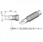 L&ouml;tspitze f&uuml;r T210-A / T210-NA, Hohlkehle, C210030