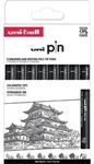 uni-ball Fineliner PIN ASP010, 8er Set