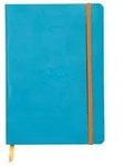 Rhodia Notizbuch A5 Softcover, 80 Bl elfenbein 90g, kariert, T&uuml;rkis 117816C