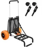 VEVOR Strandkarre Bollerwagen Sandwagen, Strandwagen 74,84 kg Tragkraft,
