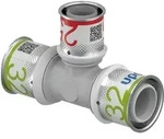 UPONOR S-Press PLUS, T-St&uuml;ck, reduziert, PPSU, 32-25-32, 1 Stk.