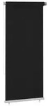 vidaXL Au&szlig;enrollo 100x230 cm Schwarz
