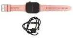 Smartwatch mit EKG, Herzfrequenz, Blutdruck, Schlaf, Schrittz&auml;hler Pink