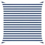 vidaXL Sonnensegel Blau und Wei&szlig; 2,5 x 2,5 m 100 % Polyester Oxford