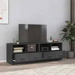 vidaXL TV-Schr&auml;nke 2 Stk. Anthrazit 67x39x44 cm Stahl