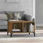 vidaXL Couchtisch R&auml;uchereiche 60x50x36,5 cm Holzwerkstoff