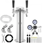 VEVOR Kegerator-Turm-Kit, Bier-Umr&uuml;stsatz mit zwei Zapfh&auml;hnen,...