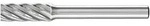 PFERD TOOLS 21101782 Fr&auml;sstift Zylinder L&auml;nge 60mm Produktabmessung, &Oslash; 8mm