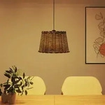 vidaXL Lampenschirm Braun &Oslash;40x26 cm Korbweide