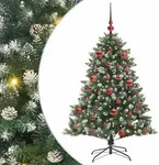 vidaXL K&uuml;nstlicher Weihnachtsbaum mit 150 LEDs mit St&auml;nder Gr&uuml;n 150 cm