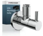 "DEV-5WK Eckventil, 1/2"AG x 10 mmQ, mit Rosette"