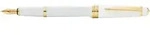 F&uuml;llfederhalter Cross Bailey Light Wei&szlig;/Gold, Fein, in Geschenkbox