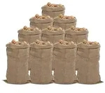 vidaXL Jutes&auml;cke 10 Stk. 65x135 cm 100% Jute 340 g/m2