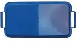 Deckel PP blau B285xT555mm Abfallsammler 60l GRAF