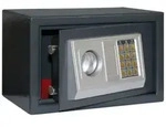 vidaXL Elektronischer Digitalsafe Dunkelgrau 31x20x20 cm Stahl