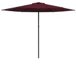 vidaXL Garten-Sonnenschirm 300 x 300 cm Polyester Rechtwinklig