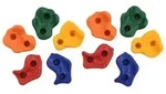 vidaXL Klettersteine 10 Stk. Mehrfarbig PE