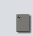Siedle&S&ouml;hne Taste m.Glockensym.titan 200029095-00