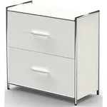 Sidebaord Artline BxTxH 80x38x78cm 2 Schubf&auml;cher wei&szlig;/wei&szlig;