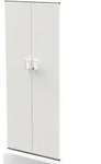 Vorbaut&uuml;ren f&uuml;r Regalsystem Artline BxH 750x173mm 5 OH wei&szlig;