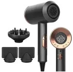 Haartrockner mit Diffusor und Konzentrator 5 Stufen Black