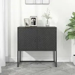vidaXL Sideboard Anthrazit 75x35x75 cm Stahl