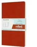 Notizheft Volant Large A5 liniert Softcover VE=2 St&uuml;ck korallrot/aquamarinblau