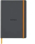 Rhodia Notizbuch A5 Softcover, 80 Bl 90g, liniert, Titan 117385C