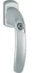 Fenstergriff NY 0810SVS/U10 Alu.F1/naturf.32mm abschl.HOPPE