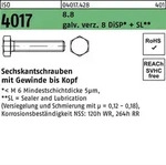 Sechskantschraube ISO 4017 VG M12x 65 8.8 galv.verz. 8 DiSP+SL 50 St&uuml;ck