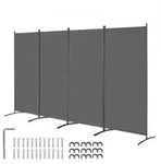 VEVOR Raumteiler 4 Paneele Paravent 3464 x 1840 x 520 mm, faltbarer Sichtschutz...