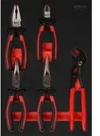 KS TOOLS Zangen-Satz in Schaumstoffeinlage, 5-tlg