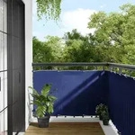 vidaXL Balkon-Sichtschutz Blau 90x1000 cm 100 % Polyester-Oxford