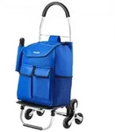 VEVOR faltbarer Einkaufswagen, 445 x 375 x 990 mm, Sackkarre zum Treppensteigen...