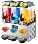 VEVOR kommerzieller Frozen Drink Maker, 15 L x 3 Slush-Maschine mit drei Tanks,...