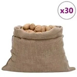 vidaXL Jutes&auml;cke 30 Stk. 100x110 cm 100% Jute 220 g/m2