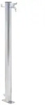 vidaXL Wassers&auml;ule f&uuml;r den Garten 60 cm Edelstahl Rund