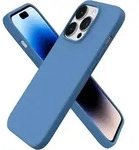 iPhone 14 Pro Silikon H&uuml;lle 6,1 Zoll 2022 Ultra D&uuml;nn Fl&uuml;ssig Kalkrosa