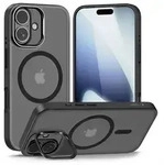 Tech-Protect MagStand Handyh&uuml;lle kompatibel mit iPhone 17 mattschwarz